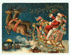 Santa claus vintage 355